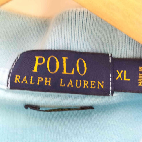 ポロラルフローレン POLO RALPH LAUREN CUSTOM FIT ポニー 刺繍 S/S ポロシャツ メンズ import:XL