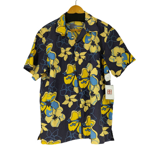 NO FEAR 花柄 S/S 開襟シャツ メンズ JPN:XL