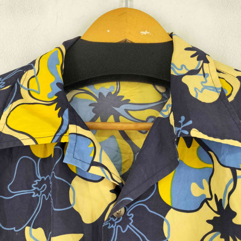 NO FEAR 花柄 S/S 開襟シャツ メンズ JPN:XL