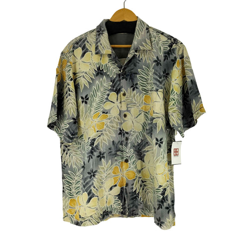 トミーバハマ Tommy Bahama 花柄 S/S シルクシャツ メンズ JPN:L
