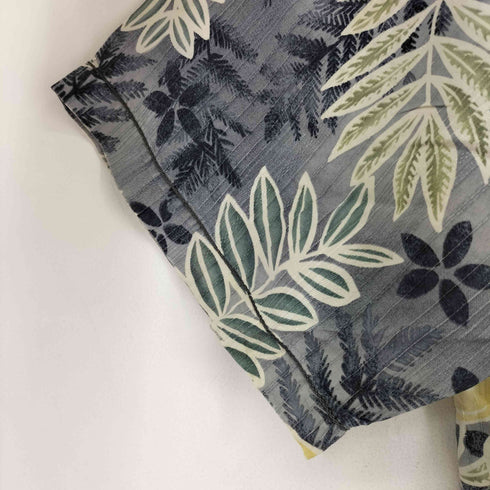 トミーバハマ Tommy Bahama 花柄 S/S シルクシャツ メンズ JPN:L