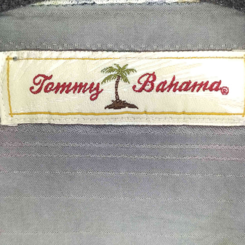 トミーバハマ Tommy Bahama 花柄 S/S シルクシャツ メンズ JPN:L
