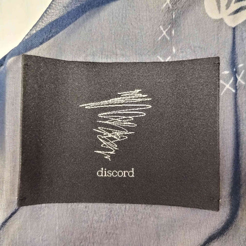 ディスコードヨウジヤマモト discord Yohji Yamamoto SILK Paisley ペイズリー柄 シルク ストール メンズ