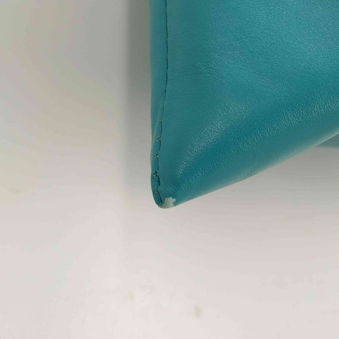 ディスコードヨウジヤマモト discord Yohji Yamamoto 23AW Tetra Turq テトラポット ターコイズ カウレザー ショルダー バッグ メンズ