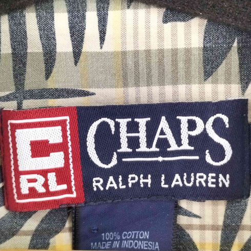 チャップスラルフローレン CHAPS RALPH LAUREN 総柄 S/S シャツ メンズ JPN:M