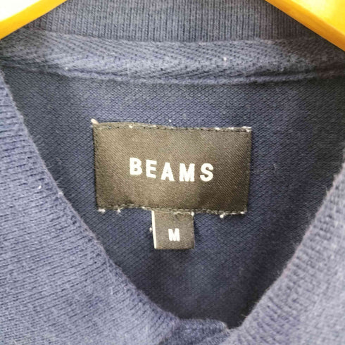 ビームス BEAMS ワンポイント ストレッチ ポロシャツ メンズ JPN:M