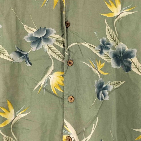トミーバハマ Tommy Bahama S/S シルク 開襟シャツ メンズ JPN:S