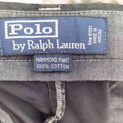 ポロバイラルフローレン Polo by RALPH LAUREN HAMMOND PANT 黒染め チノパンツ メンズ 35/30