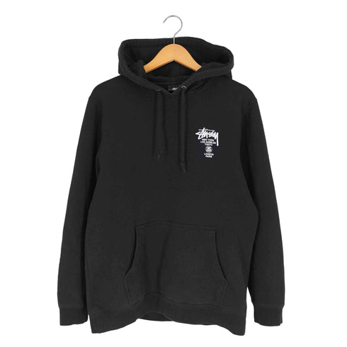 ステューシー Stussy World Tour Hoodie ワールドツアー プルオーバーパーカー メンズ import:M