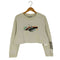 プーマ PUMA プリント クロップド クルーネック Tシャツ レディース JPN:M