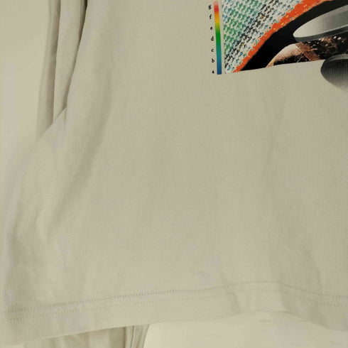 プーマ PUMA プリント クロップド クルーネック Tシャツ レディース JPN:M