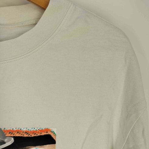 プーマ PUMA プリント クロップド クルーネック Tシャツ レディース JPN:M