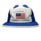 ハフ HUF USA製 Sport Volley 5 Panel Cap 星条旗 ラバーパッチ 5パネル ジェット キャップ メンズ