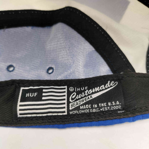 ハフ HUF USA製 Sport Volley 5 Panel Cap 星条旗 ラバーパッチ 5パネル ジェット キャップ メンズ