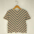 バーバリーロンドン BURBERRY LONDON ボーダー Vネック Tシャツ レディース FREE
