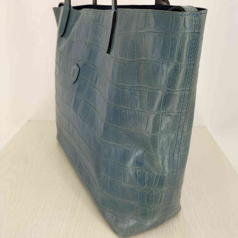 フェリージ Felisi 15/50/SA クロコ型押し トートバッグ メンズ
