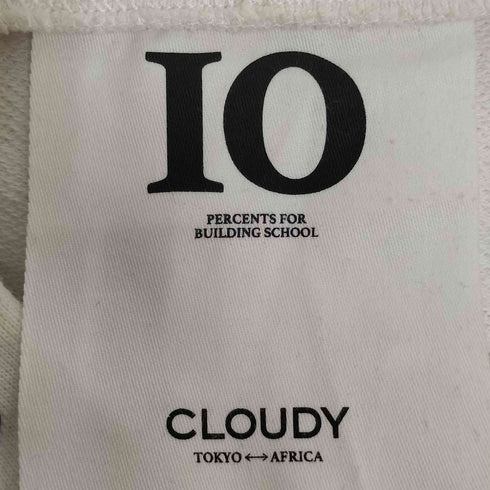 クラウディ CLOUDY ALL COLORS ARE BEAUTIFUL フラワー バックプリント プルオーバーパーカー メンズ JPN:XL