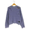 エックスガール X-girl DISTRESSED KNIT TOP クラッシュ デザイン ニット レディース ONE SIZE