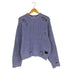 エックスガール X-girl DISTRESSED KNIT TOP クラッシュ デザイン ニット レディース ONE SIZE