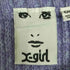 エックスガール X-girl DISTRESSED KNIT TOP クラッシュ デザイン ニット レディース ONE SIZE