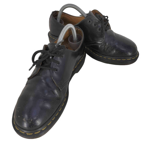 ドクターマーチン Dr.Martens 3ホール BLACK SMOOTH GIBSON SHOES ブラック スムース ギブソン シューズ メンズ UK:7