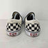 バンズ VANS チェッカーフラッグ スリッポン メンズ JPN:27