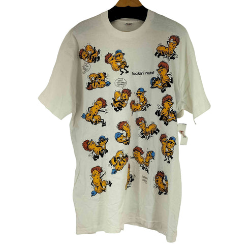 フルーツオブザルーム FRUIT OF THE LOOM 90S ナッツ 四十八手 S/S Tシャツ メンズ JPN:XXL
