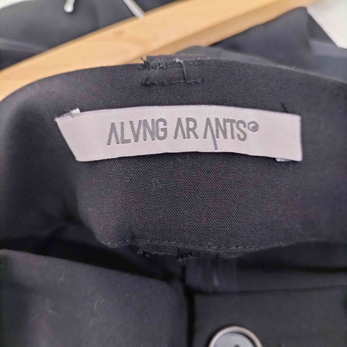 ALVNG AR ANTS グラフィックプリント スカートレイヤード バギーワイドパンツ メンズ XL
