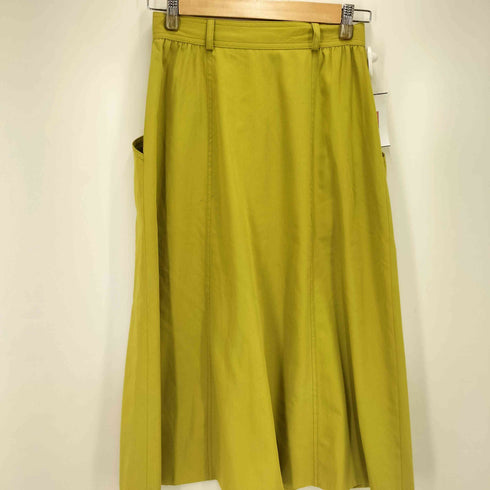 patrice breal フランス製 フロントボタン フレアSKIRT レディース FR:38-40