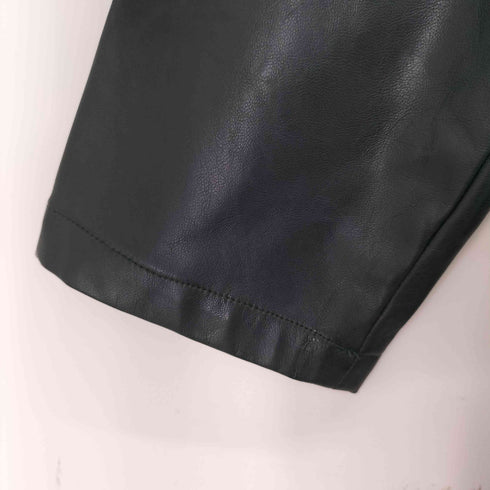 JIEAN ロングレザーコート メンズ
