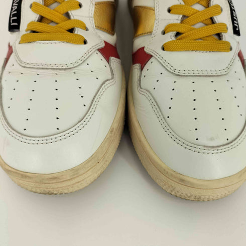 ジャストカヴァリ Just Cavalli Leather sneakers multi color メンズ JPN:27