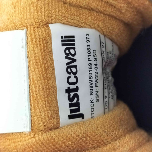 ジャストカヴァリ Just Cavalli Leather sneakers multi color メンズ JPN:27