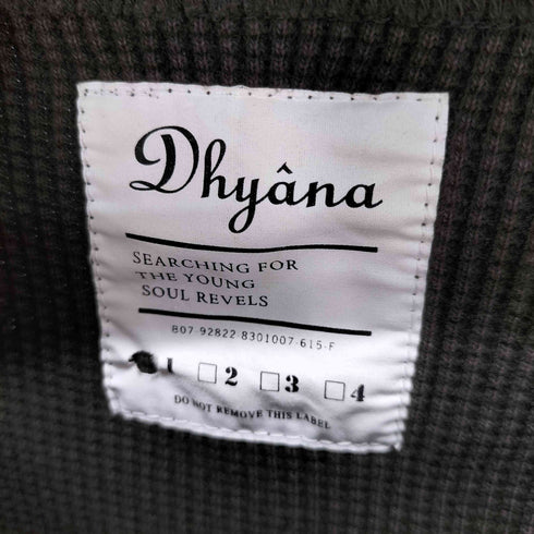 ディアーナ Dhyana サーマル ワッフル カットソー メンズ 1