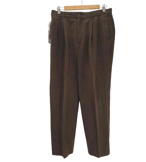 ブルックスブラザーズ BROOKS BROTHERS 2タック ワイド ストレートパンツ メンズ US:34-35
