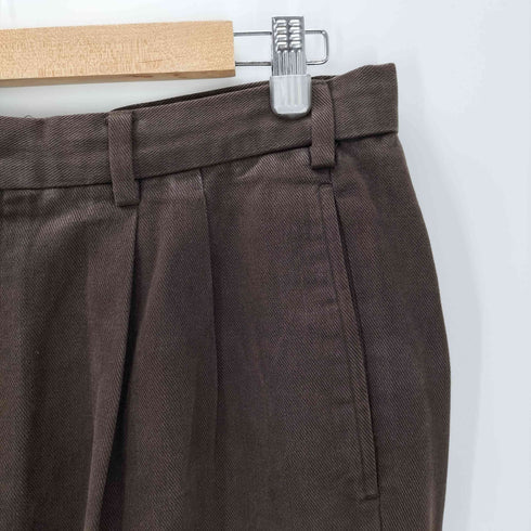 ブルックスブラザーズ BROOKS BROTHERS 2タック ワイド ストレートパンツ メンズ US:34-35