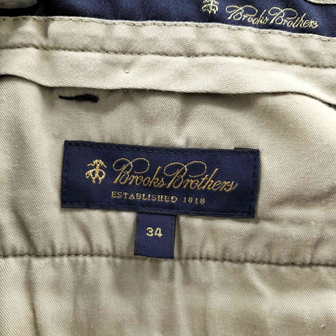ブルックスブラザーズ BROOKS BROTHERS 2タック ワイド ストレートパンツ メンズ US:34-35