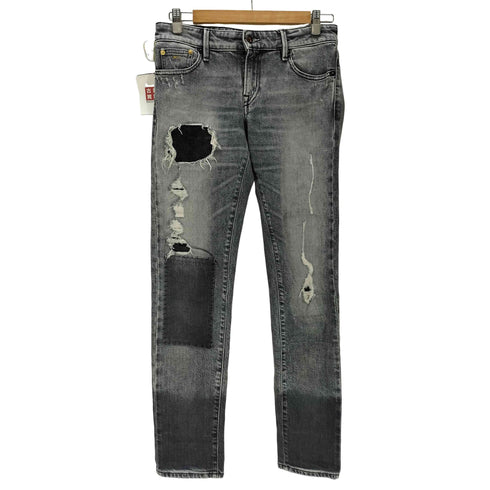 デンハム DENHAM MONROE GIRLFRIEND TAPERED FIT DENIM PANTS レディース 24×30
