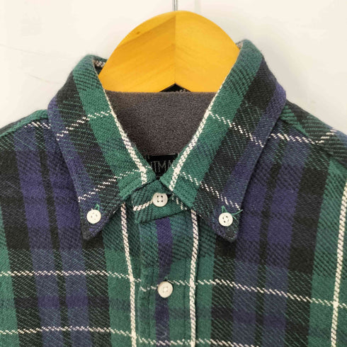 ギットマンブラザーズヴィンテージ GITMAN BROS VINTAGE MADE IN USA タータンチェックBDシャツ メンズ import:S