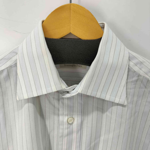 エルメネジルドゼニア Ermenegildo Zegna ストライプ L/Sドレスシャツ メンズ 15 1/2