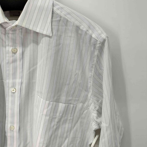 エルメネジルドゼニア Ermenegildo Zegna ストライプ L/Sドレスシャツ メンズ 15 1/2