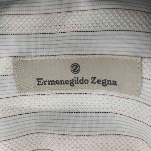 エルメネジルドゼニア Ermenegildo Zegna ストライプ L/Sドレスシャツ メンズ 15 1/2