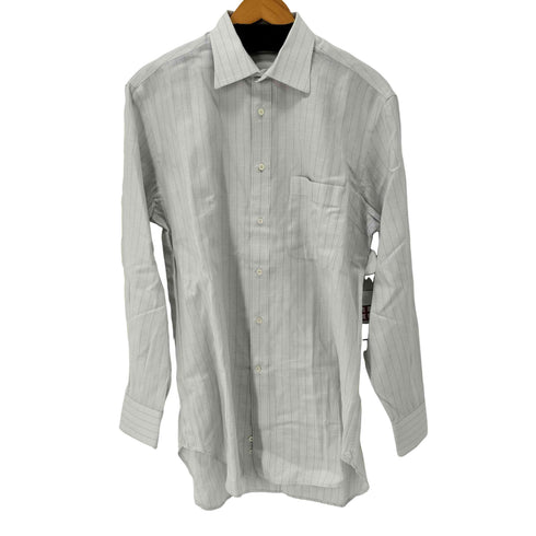 エルメネジルドゼニア Ermenegildo Zegna チェック柄 L/Sドレスシャツ メンズ 15 1/2