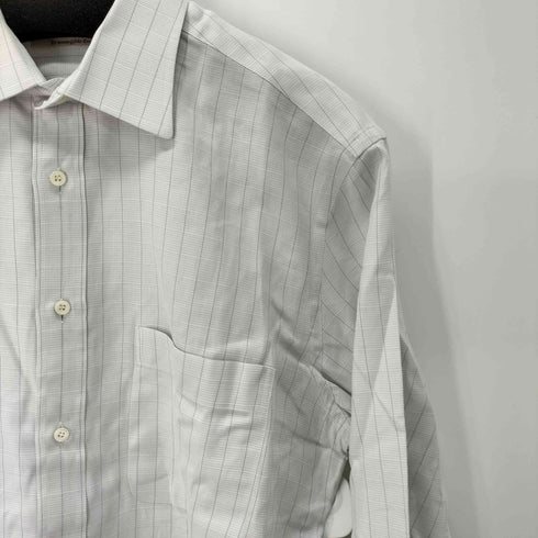 エルメネジルドゼニア Ermenegildo Zegna チェック柄 L/Sドレスシャツ メンズ 15 1/2