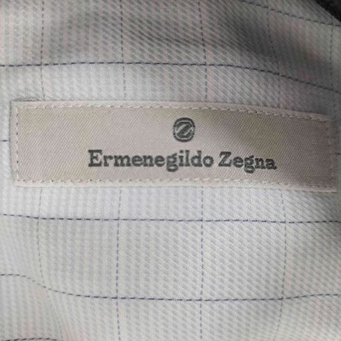 エルメネジルドゼニア Ermenegildo Zegna チェック柄 L/Sドレスシャツ メンズ 15 1/2