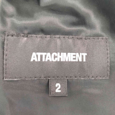 アタッチメント ATTACHMENT 別注 カシミヤ チェスターコート メンズ JPN:2