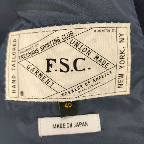フリーマンズスポーティングクラブ FREEMANS SPORTING CLUB FSC JP CHESTER COAT メンズ US:40