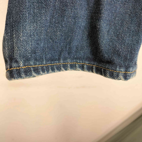 ダブルアールエルラルフローレン RRL RALPH LAUREN SLIM NARROW JAPAN WOVEN SELVEDGE DENIM スリムナローストレート セルビッチ デニムパンツ 濃絹 メンズ 32×30