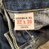 ダブルアールエルラルフローレン RRL RALPH LAUREN SLIM NARROW JAPAN WOVEN SELVEDGE DENIM スリムナローストレート セルビッチ デニムパンツ 濃絹 メンズ 32×30