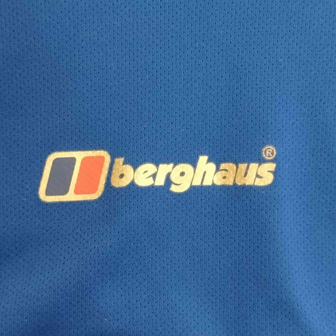 バーグハウス berghaus VAPOUR BASE ZIPLS AM ヴェイパーロングスリーブジップTシャツ メンズ JPN:L