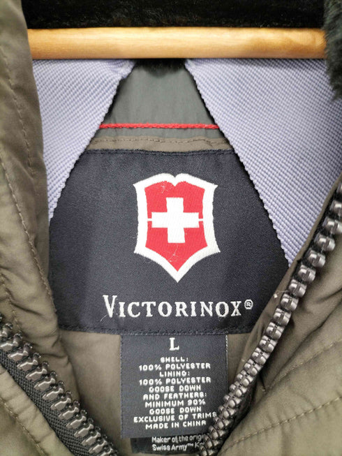 ビクトリノックス VICTORINOX PRIMALOFT ファーダウンジャケット メンズ JPN:L
